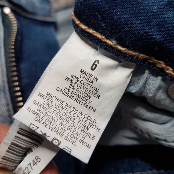 Aeropoatale High Rise Ankle Jeggings - sz 6 - Picture 4 of 12